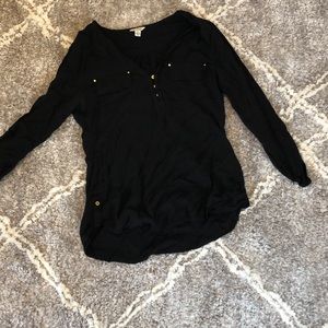 Guess Black Blouse